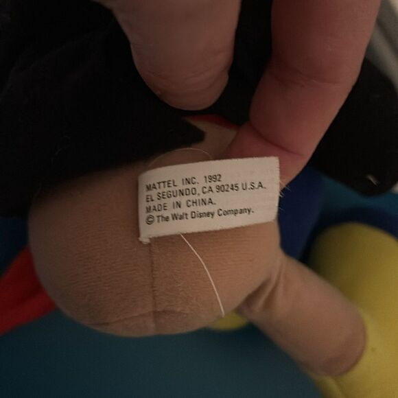 Vintage 1992 Mattel Walt Disney Pinocchio Plush 18" Stuffed Doll - Picture 5 of 5